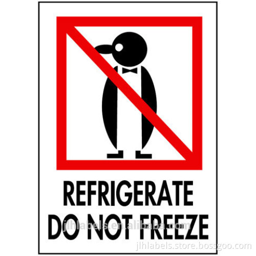 3"x4",Packing Do Not Freeze/Packing Keep Frozen Label/Packing Refrigerate,500labels